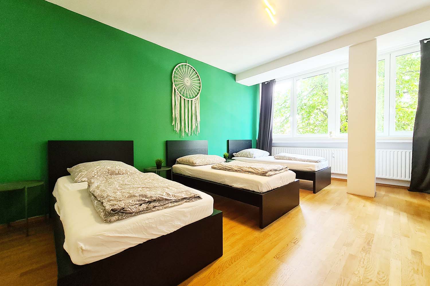 Monteurzimmer: Schlafzimmer, HomeRent Unterkunft in Langenfeld - HomeRent in Langenfeld