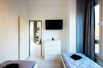 Monteurzimmer: Schlafzimmer, HomeRent Unterkunft in Ahrensburg - HomeRent in Ahrensburg