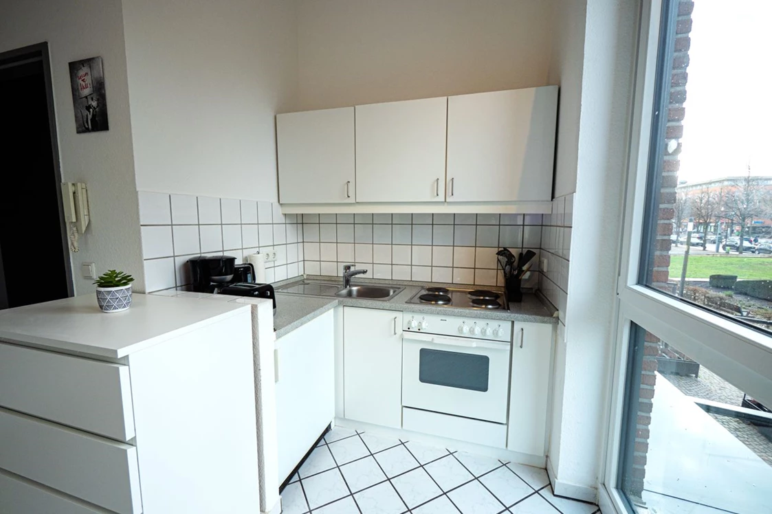 Monteurzimmer: Küche, HomeRent Unterkunft in Ahrensburg - HomeRent in Ahrensburg