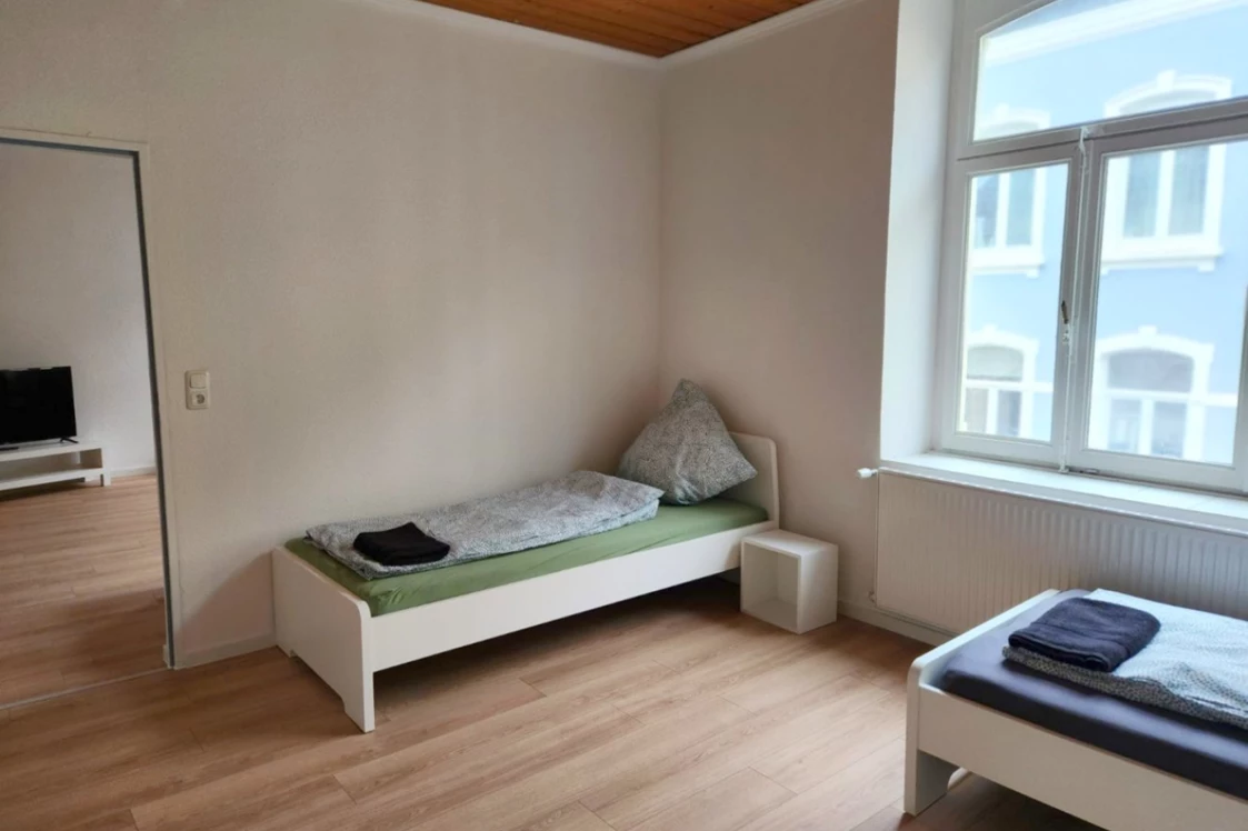 Monteurzimmer: Schlafzimmer, HomeRent Unterkunft in Stolberg - HomeRent in Stolberg