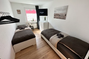 Monteurzimmer: Schlafzimmer, HomeRent Unterkunft in Osnabrück - HomeRent in Osnabrück