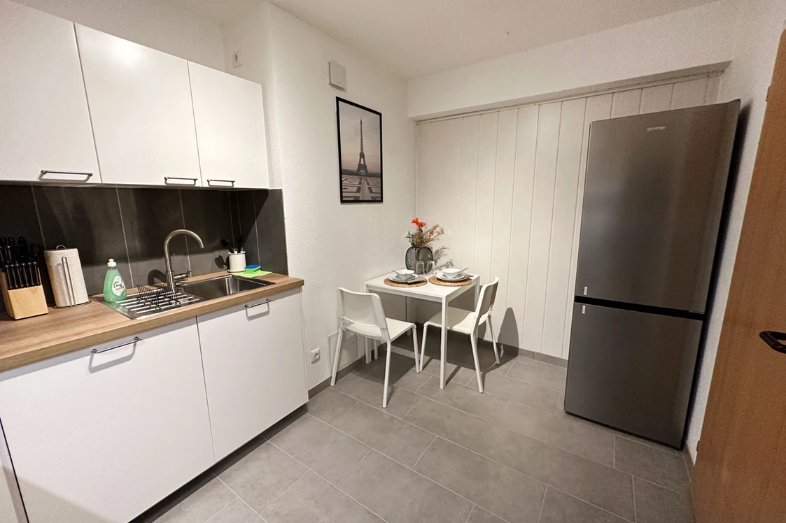 Monteurzimmer: Küche, HomeRent Unterkunft in Osnabrück - HomeRent in Osnabrück