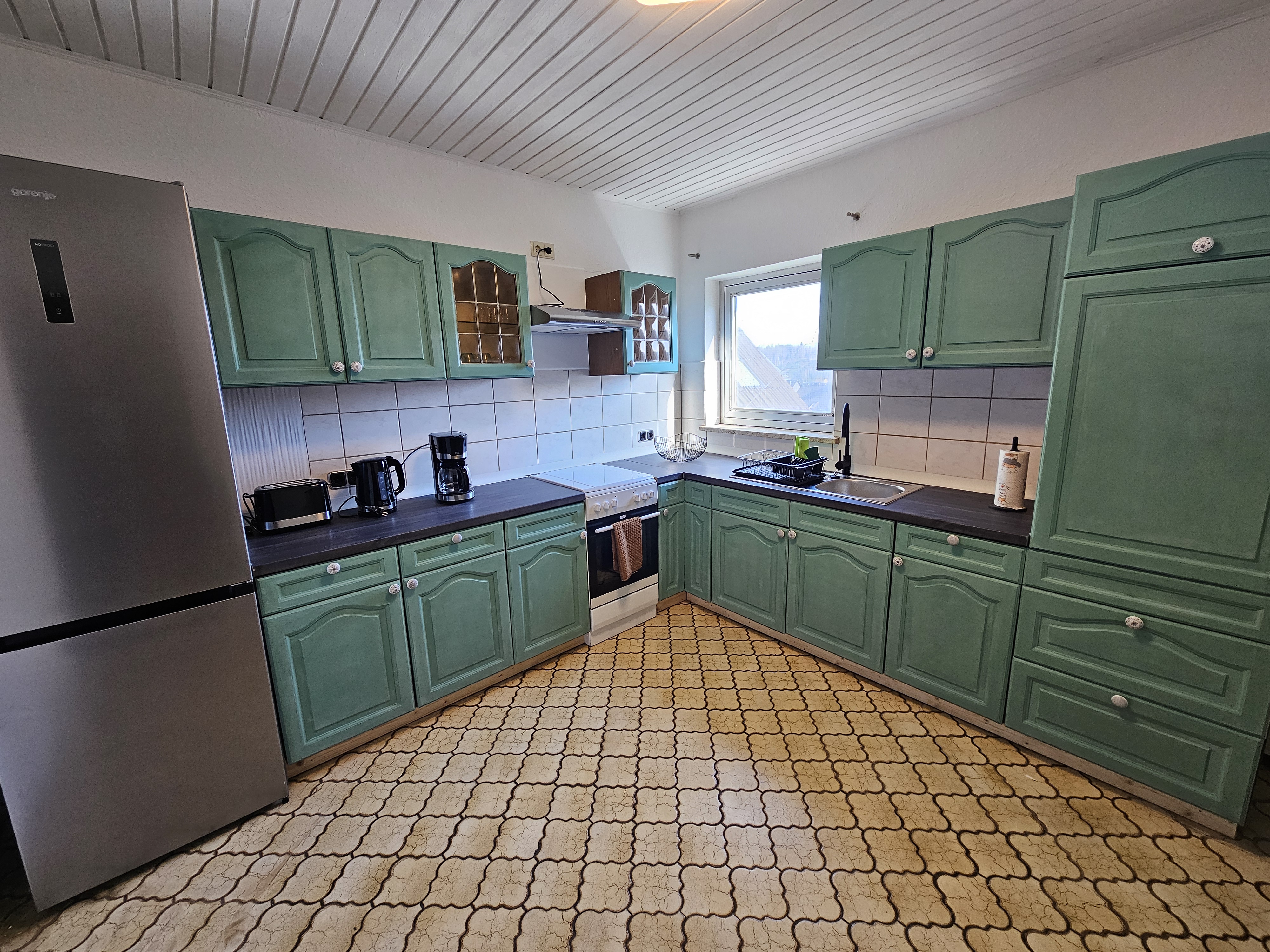 Monteurwohnung - PLZ 96365 (Deutschland) - Küche Wohnung 3 - Gästehaus Weißes Lamm Monteurzimmer