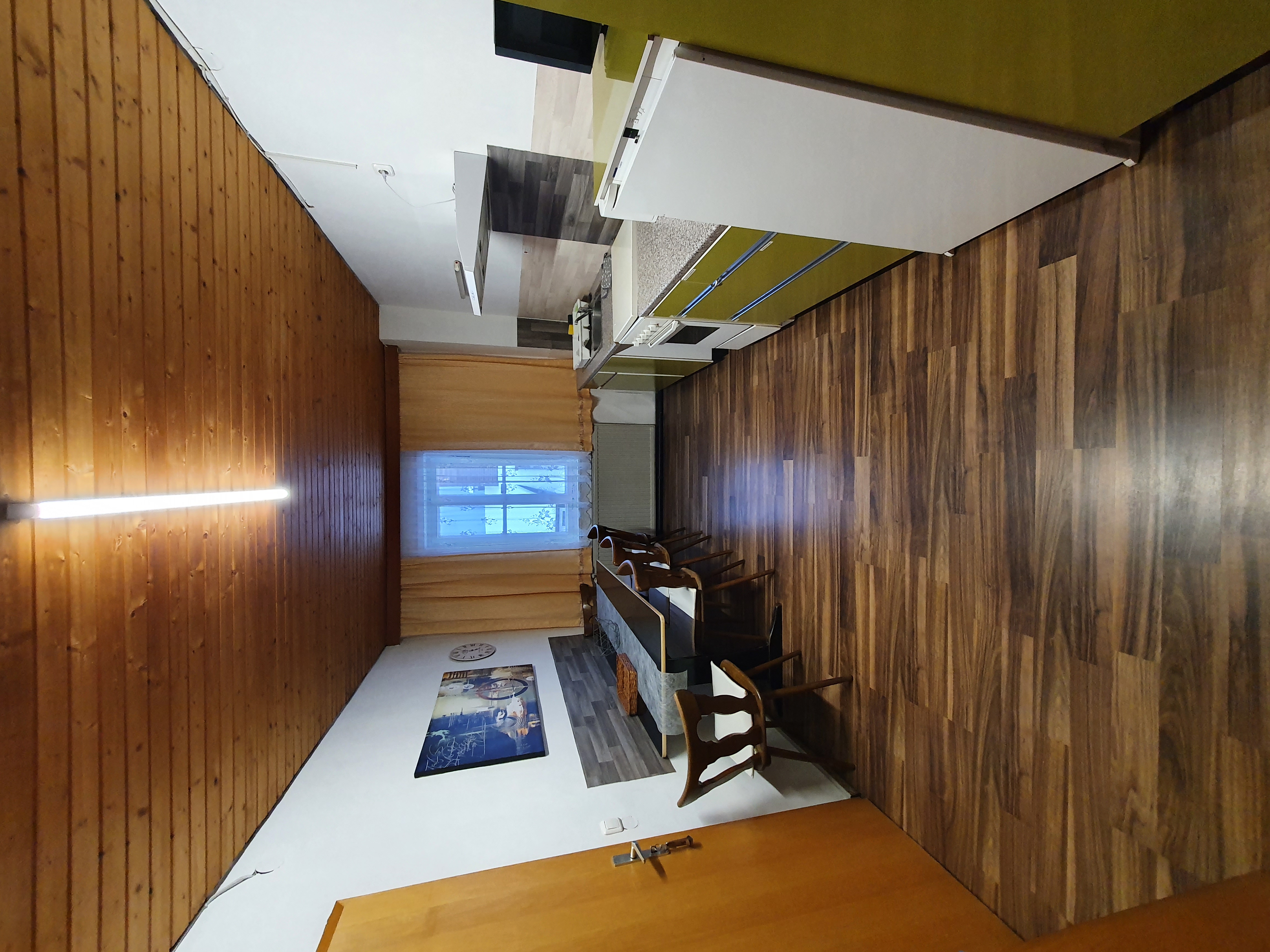 Monteurzimmer: Küche Wohnung 2 - Gästehaus Weißes Lamm Monteurzimmer