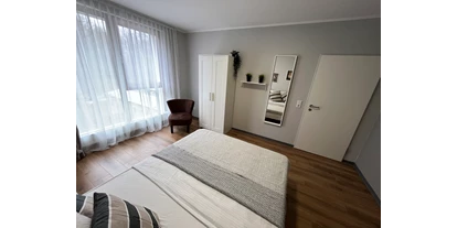 Monteurwohnung - Hannoversch Münden - Schlafzimmer 1 - Stilvolle Apartments am Park-Schönfeld