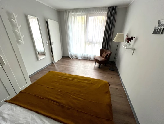 Monteurzimmer: Schlafzimmer 2 - Stilvolle Apartments am Park-Schönfeld