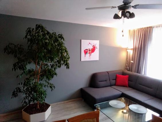 Monteurzimmer: Wohnzimmer - Monteurzimmer Domotel TM LUX