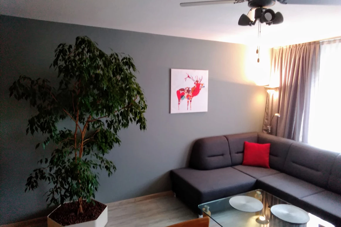 Monteurzimmer: Wohnzimmer - Monteurzimmer Domotel TM LUX