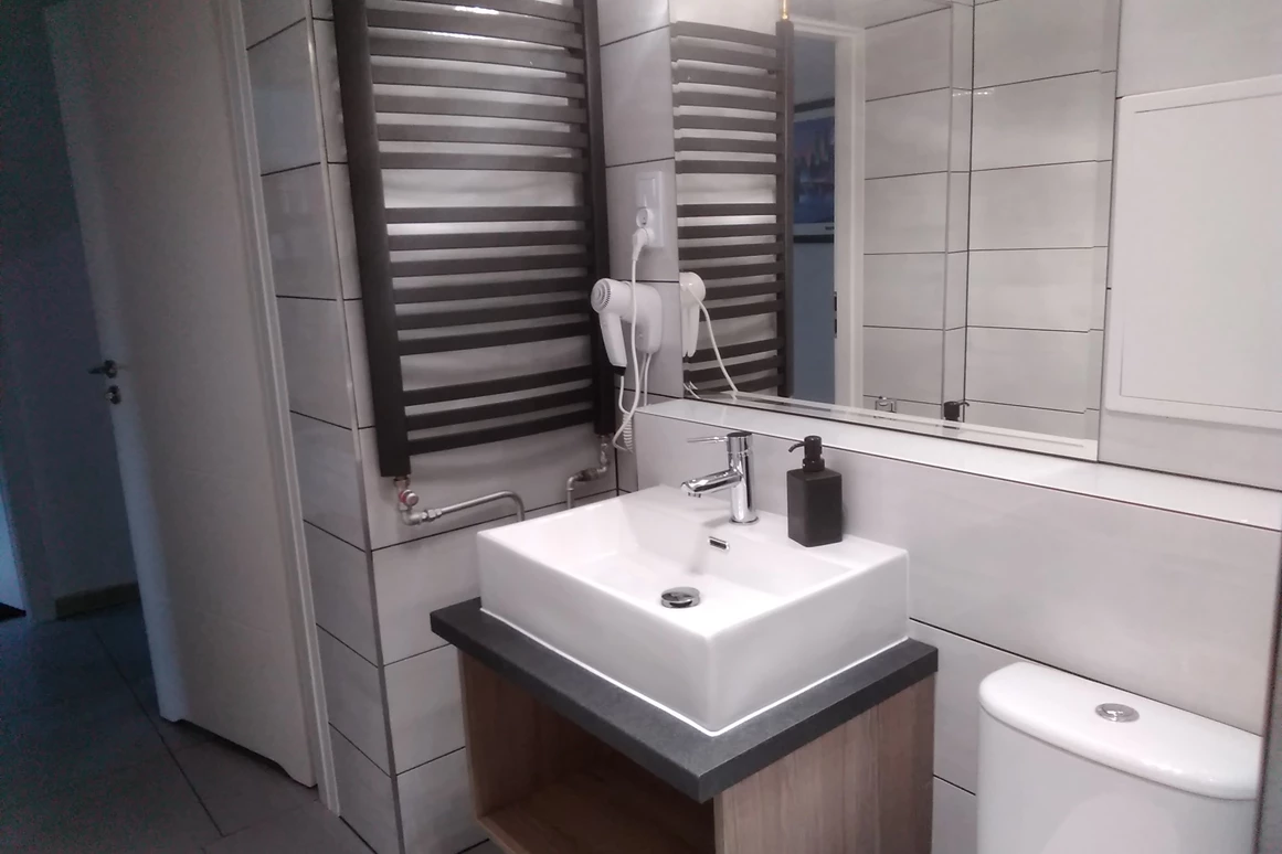 Monteurzimmer: Badezimmer 2 - Monteurzimmer Domotel TM LUX