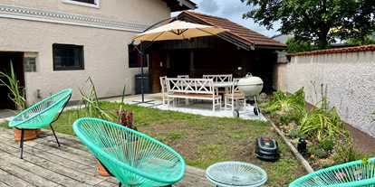 Monteurwohnung - Parkplatz: eigener Parkplatz vorhanden - Österreich - Garten - Bäckerhaus - Großzügige Wohnung mit Pool und Garten