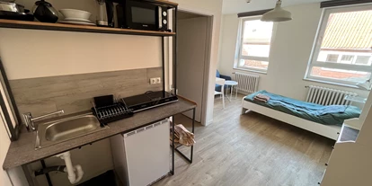Monteurwohnung - Kaffeemaschine - Schleswig-Holstein - 12 Einzelzimmer auf einer Etage