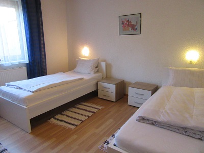 Monteurwohnung - Bettwäsche: Bettwäsche inklusive - Pfalz - Ferienhof Scheck - Ferienwohnungen