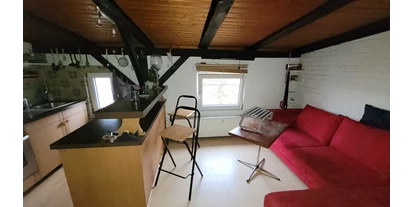 Monteurwohnung - Hund erlaubt - Schleswig-Holstein - Ausziehbare Couch für EINE Person. - Ferienwohnung / Monteurunterkunft-3min von der Autobahn
