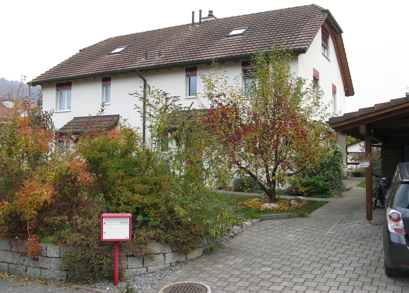 Monteurwohnung - Rheinfelden (Landkreis Lörrach) - Ansicht Hauseingang (Südwest) - JK's Monteurzimmer