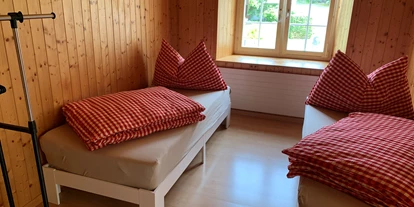 Monteurwohnung - Parkplatz: kostenlose Parkplätze in der Straße - Schweiz - 2-Bett-Zimmer - Revier Bliili und Spitzer