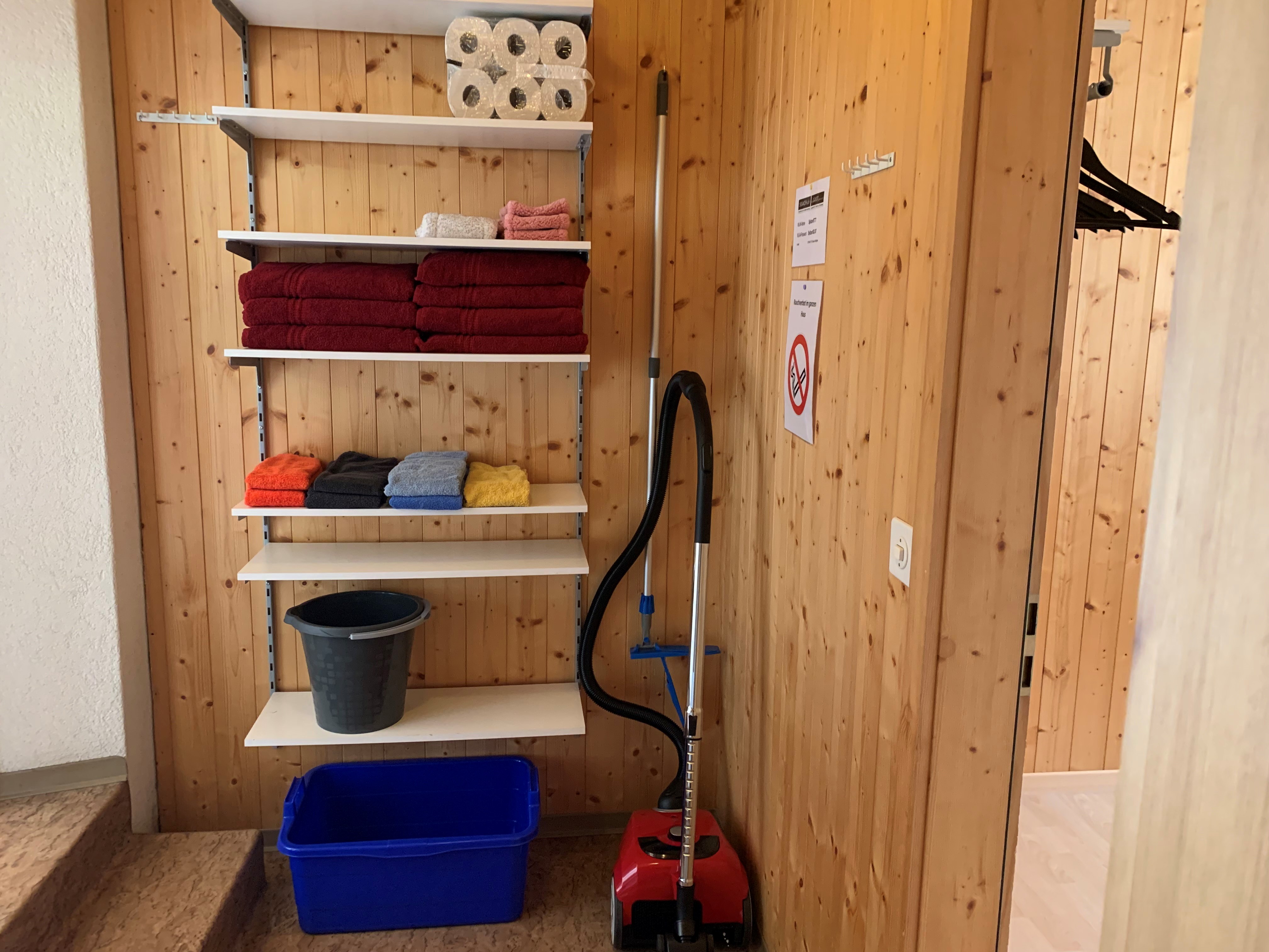 Monteurzimmer: Stauraum 1 - Revier Bliili und Spitzer