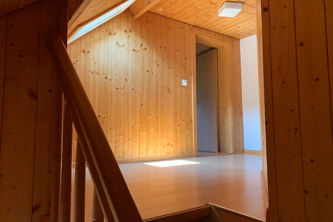 Monteurzimmer: Treppenhaus - Revier Bliili und Spitzer