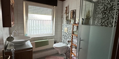 Monteurwohnung - Badezimmer: eigenes Bad - Münsterland - Badezimmer - Monteurzimmer für bis zu 6 Personen