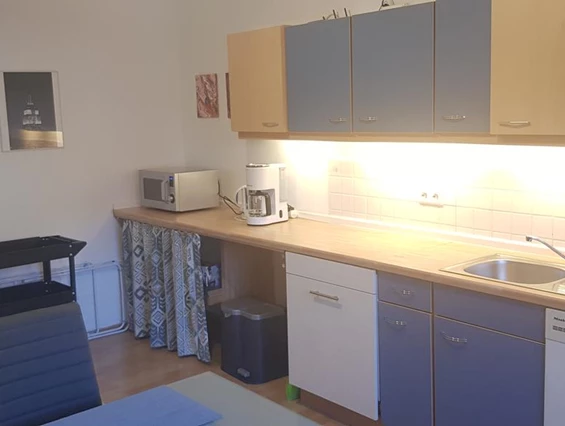 Monteurzimmer: komplette Küchenzeile - Fewo-Harber