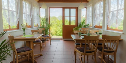 Monteurwohnung - Bettwäsche: Bettwäsche gegen Gebühr - Deutschland - Frühstücksraum - Pension Meine kleine Auszeit