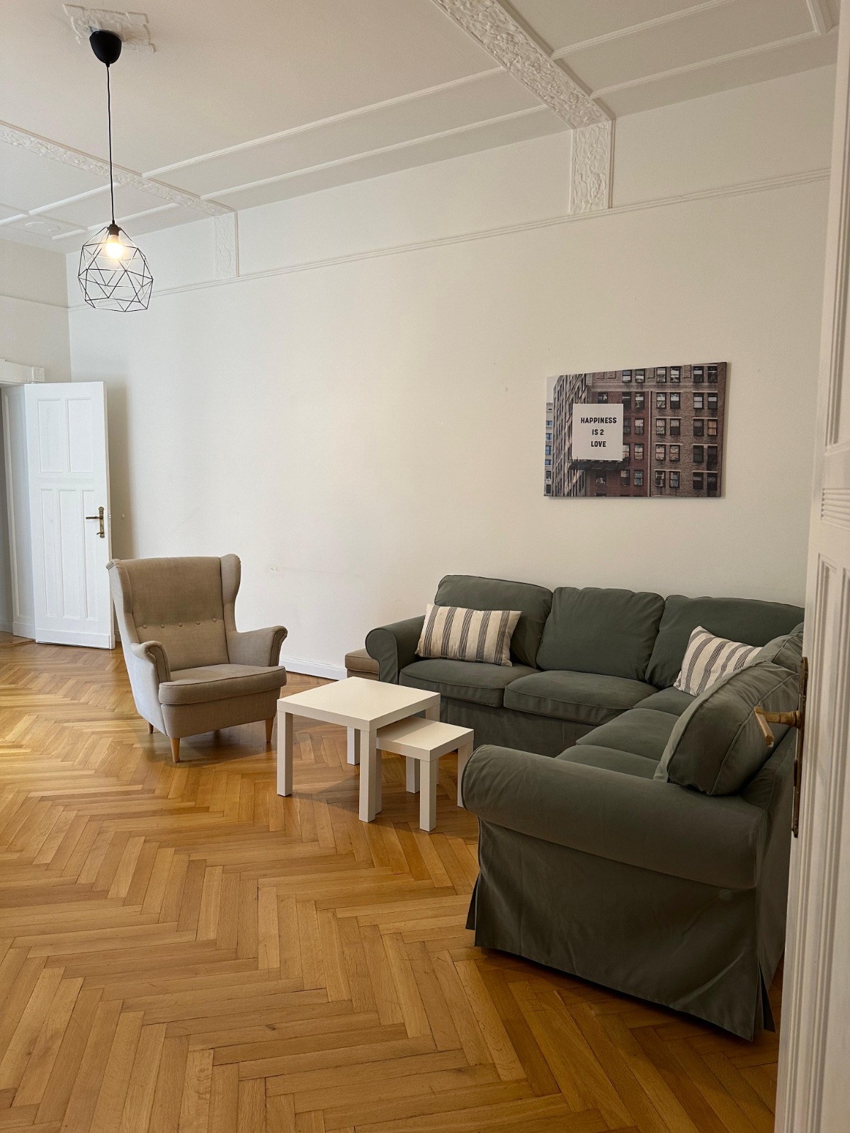 Monteurwohnung - Zimmertyp: Einzelzimmer - Falkensee - Charmante 4-Zimmer-Altbauwohnung in Berlin-Steglitz