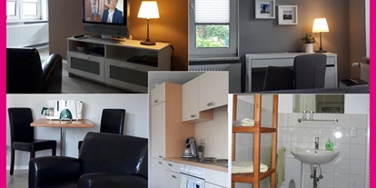 Monteurwohnung - Kaffeemaschine - Schleswig-Holstein - Privates Gästezimmer/Monteurzimmer mit eigenen Duschbad, Küchenzeile, Schreibtisch, Einzelbett - Privates Gästezimmer / Monteurzimmer mit Bad