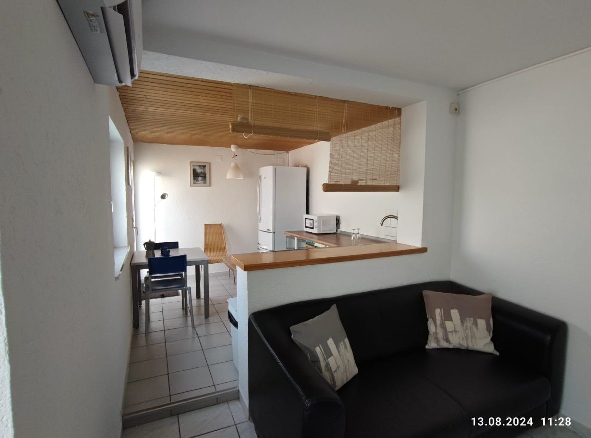 Monteurwohnung - Zimmertyp: Mehrbettzimmer - Heusenstamm - Wohnbereich  - Schleusenapartment 