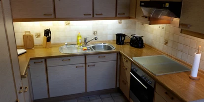 Monteurwohnung - Hund erlaubt - Flusslandschaft Elbe - Küche - Ferienwohnung-Bullendorf