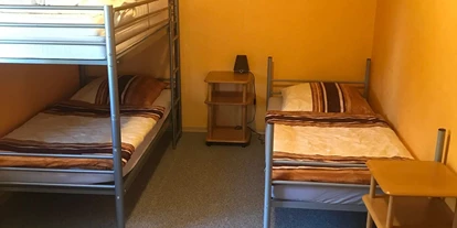 Monteurwohnung - Hund erlaubt - Flusslandschaft Elbe - Schlafzimmer.
Kann auf 2 Etagenbetten für 4 Personen erweitert werden. - Ferienwohnung-Bullendorf