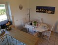 Monteurzimmer: Küche mit Essbereich - Ferienhaus Ahlers