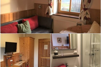 Monteurzimmer: Einbettzimmer mit Dusche/WC, Fön, Sat/TV, freies WLAN. Zusatzbett möglich. - Strassbauernhof