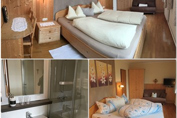 Monteurzimmer: Doppelzimmer mit Dusche/WC, Fön, Sat/TV, freies WLAN
Zusatzbett möglich.
für 1 - 3 Personen - Strassbauernhof