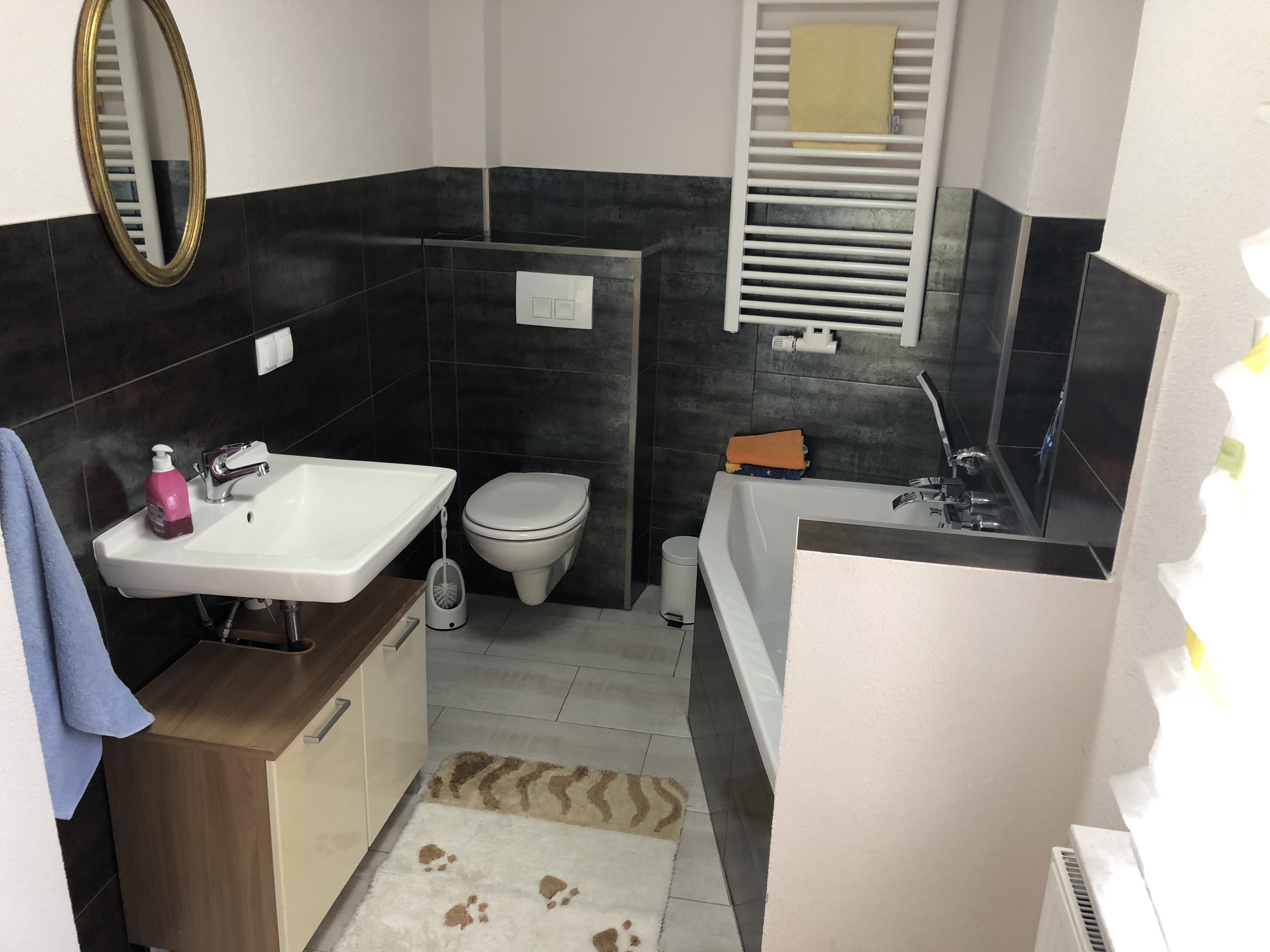 Monteurzimmer: Bad WC  - Darina Haus 