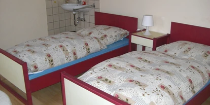 Monteurwohnung - Frühstück - Deutschland - Zweibettzimmer - Weißes Lamm-Nordhalben
