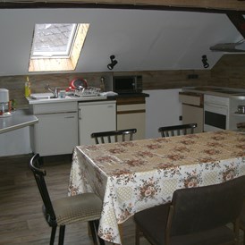 Monteurzimmer: Wohnung Küche - Weißes Lamm-Nordhalben