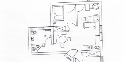 Monteurwohnung - Bühlertal - Grundriss Heimatliebe - Ferienwohnung Heimatliebe
