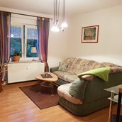 Monteurwohnung: Wohnzimmer - Zweiraum Wohnung für 2 Personen 