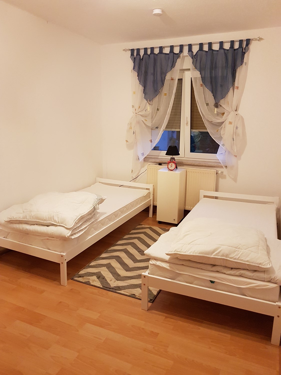 Monteurzimmer: Schlafzimmer - Zweiraum Wohnung für 2 Personen 