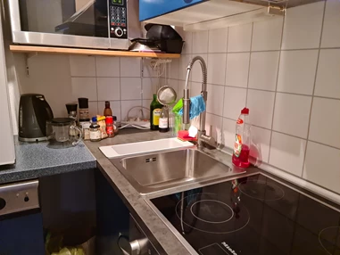 Monteurzimmer: Küche - Gemütliche, vollausgestattete Maisonette-Wohnung