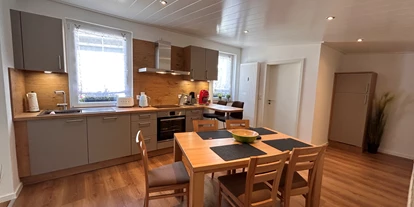 Monteurwohnung - PLZ 35781 (Deutschland) - Küche mit Sitzplätzen  - Fewo Nestblick