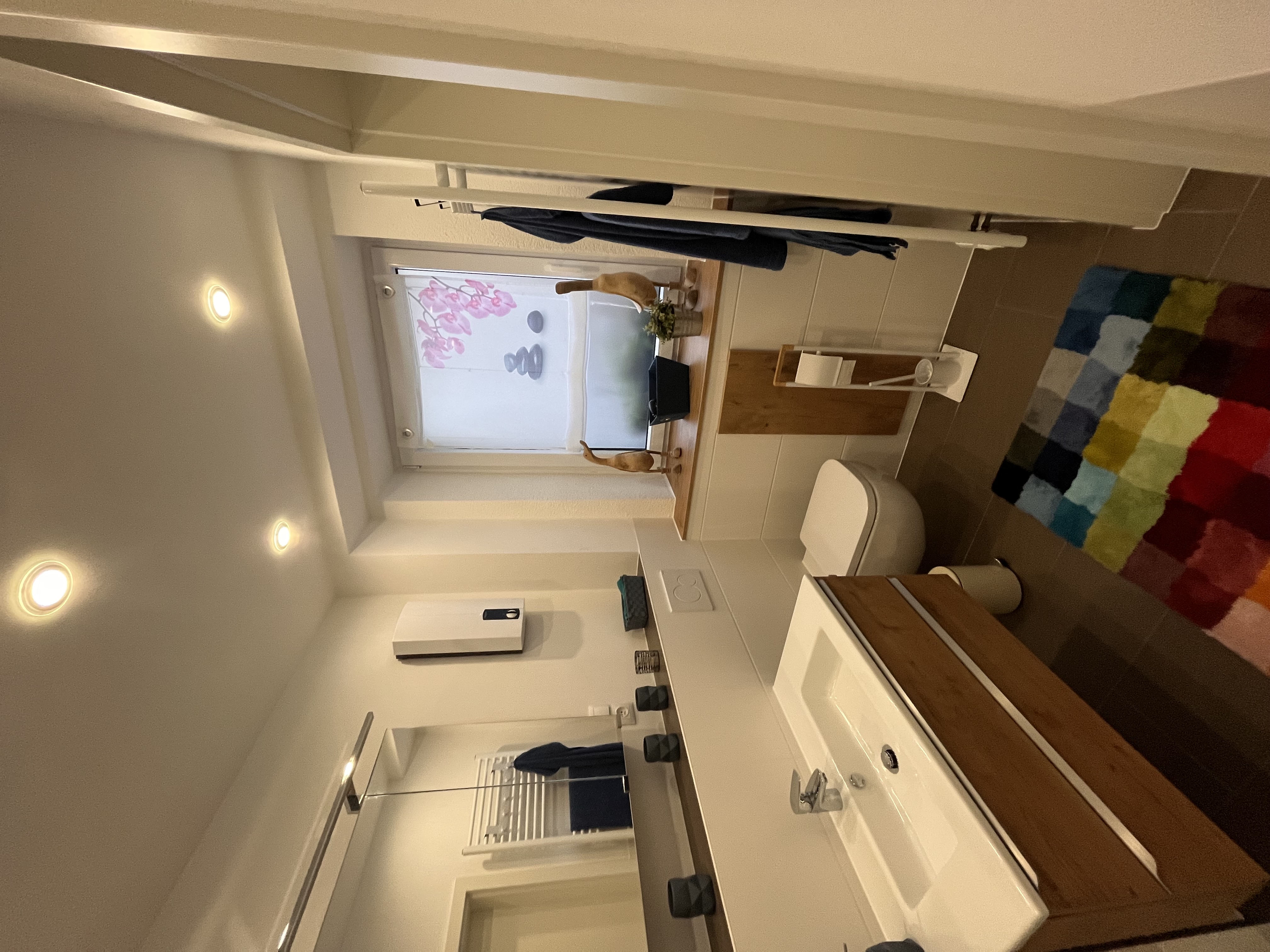 Monteurzimmer: Bad - Ferienwohnung Hofblick