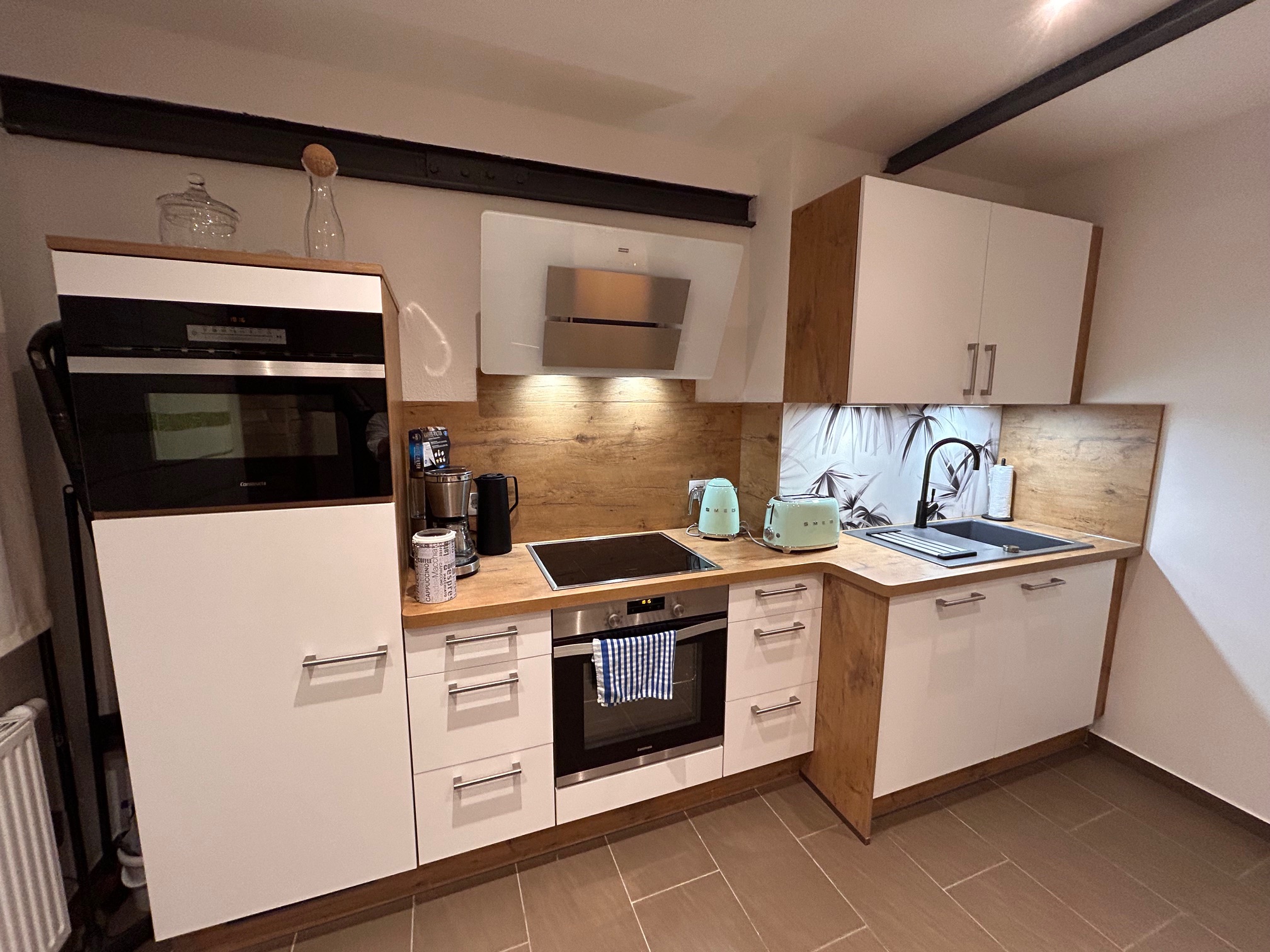 Monteurwohnung - Bettwäsche: Bettwäsche inklusive - Runkel - Ferienwohnung Hofblick