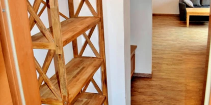 Monteurwohnung - Balkon - Österreich - Geräumige Wohnung für 4 - 6 Personen! 45 m" Apartment Rosskopf - großes Wohnzimmer - Astoria Apartments Wildschoenau