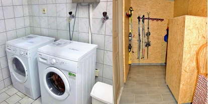 Monteurwohnung - Balkon - Österreich - Geräumige Wohnung für 4 - 6 Personen! 45 m" Apartment Rosskopf - großes Wohnzimmer - Astoria Apartments Wildschoenau