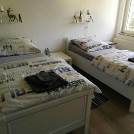 Monteurzimmer: Schlafzimmer mit Einzelbetten - Monteurzimmer Wassenberg