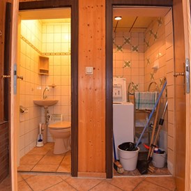 Monteurzimmer: weiteres WC & Waschmaschine - Haus Markus