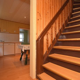 Monteurzimmer: Treppenaufgang ins Obergeschoss - Haus Markus