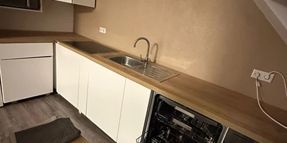 Monteurwohnung - Waschmaschine - Deutschland - Küche  - Dachgeschosswohnung