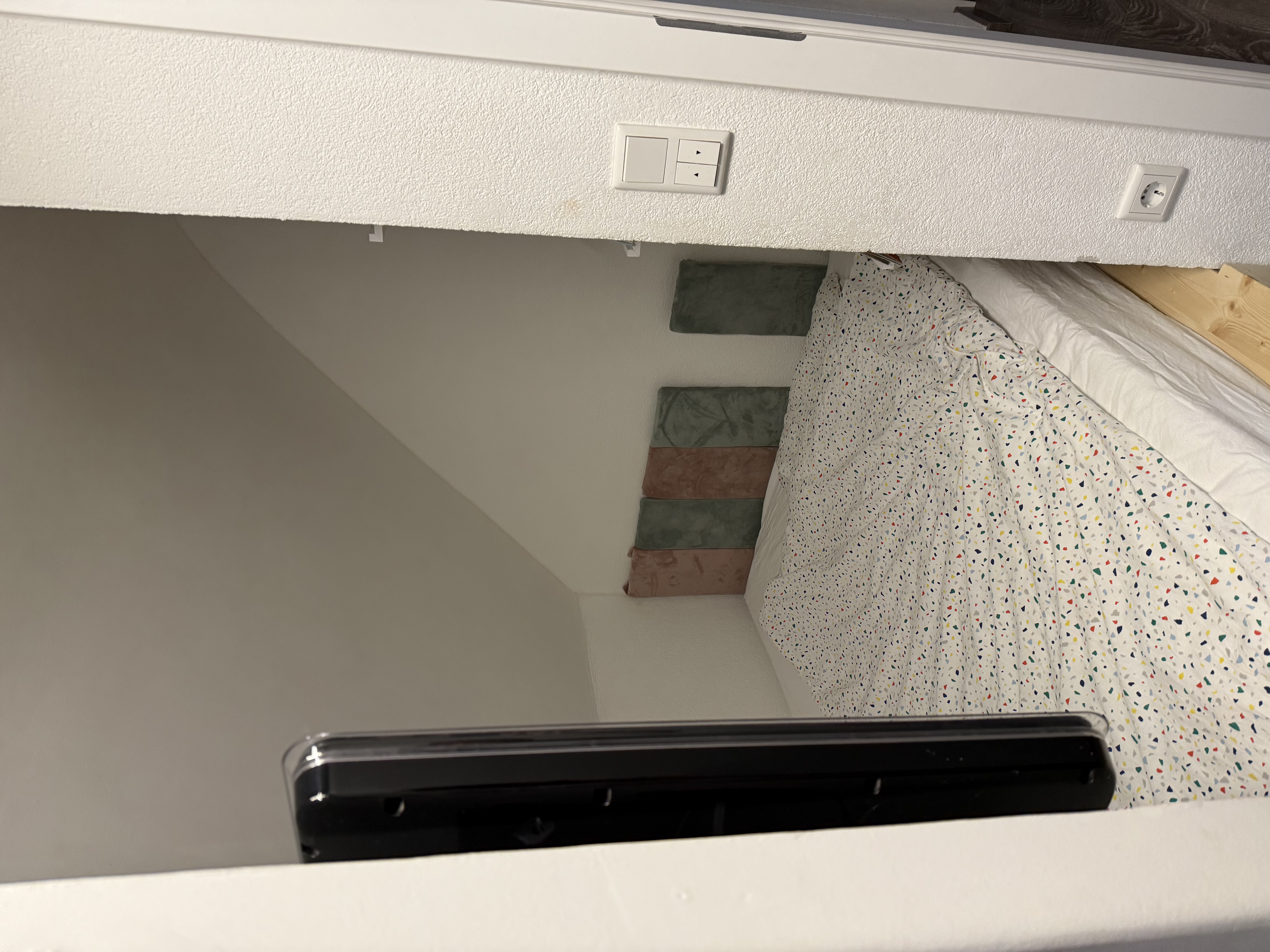 Monteurzimmer: 1.Schlafzimmer  - Dachgeschosswohnung 