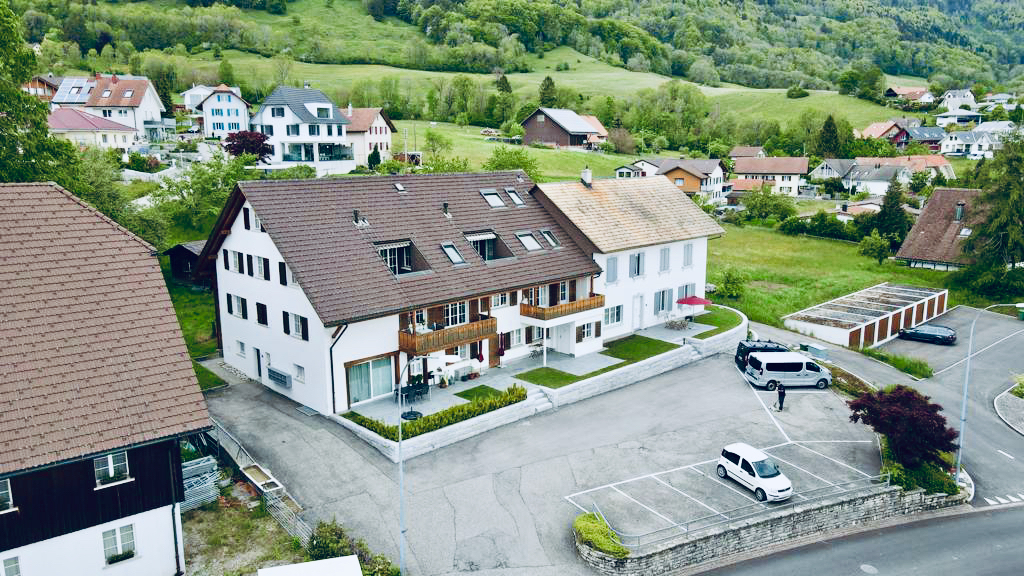 Monteurzimmer: Aussenansicht - Möblierte Gruppen Apartments Günsberg #5, #6, #8, #9
